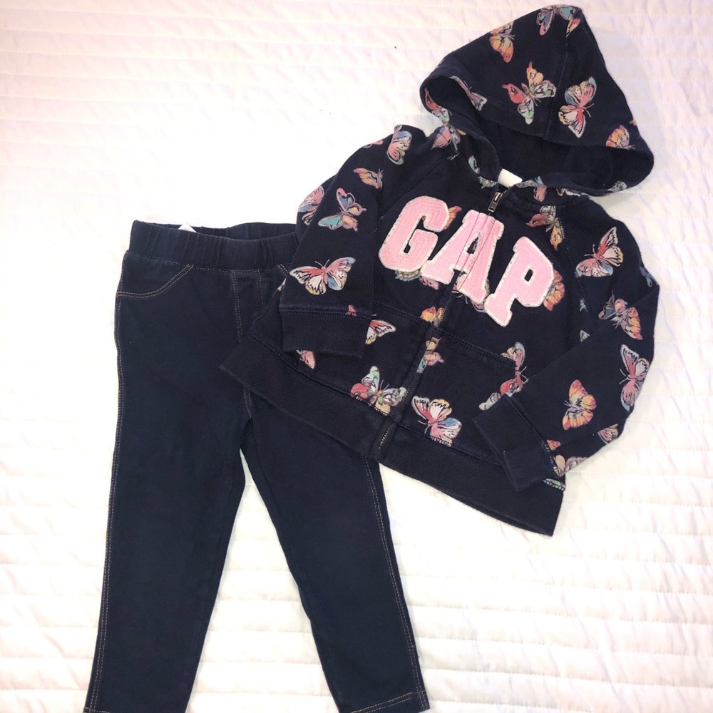 BabyGap Hoodie and Jeggings